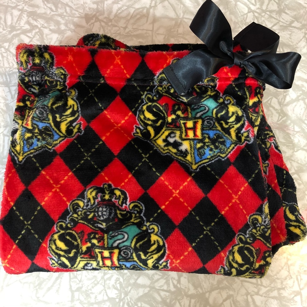 HARRY POTTER soft fuzzy pajama  comfy pants red S